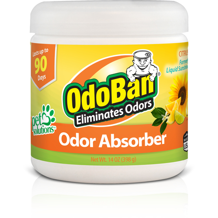 ODOBAN Solid Odor Absorber, 14 Oz, Citrus Scent 9735K61-14Z12